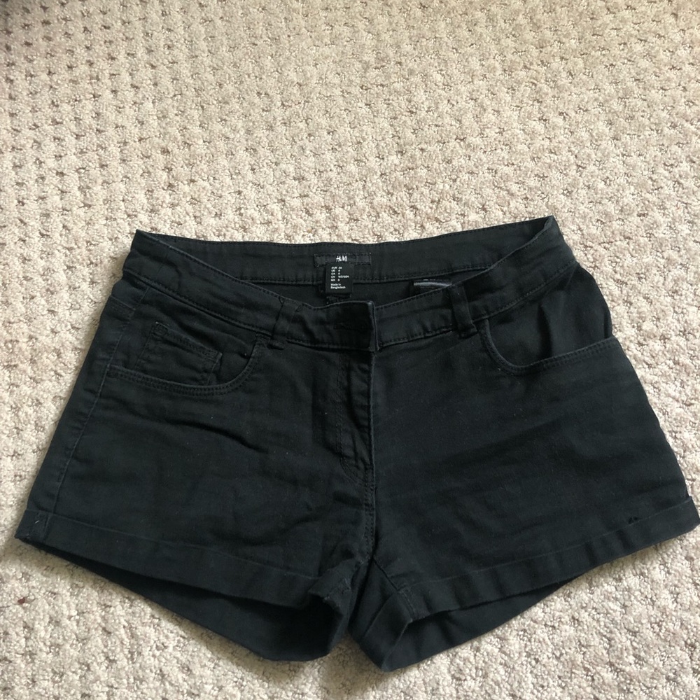 Black shorts